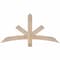 Ekena Millwork Alberta Smooth Timber Gable Bracket, Douglas Fir, 48"W x 24"H x 1 1/2"D x 3 1/2"F, 12/12 Pitch GBW048X24X0204ALB00SDF - alternate 1